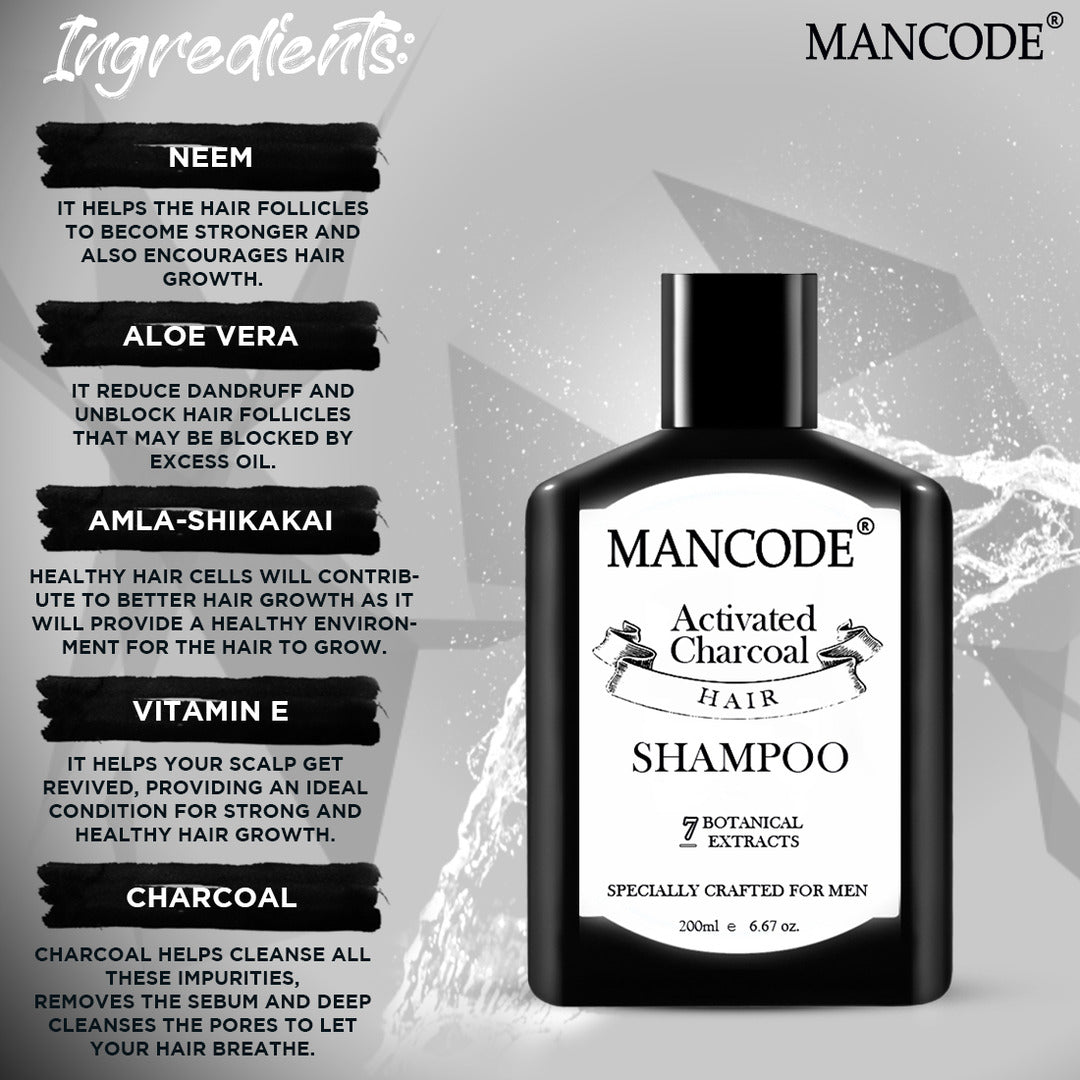 Activated Charcoal Hair Shampoo