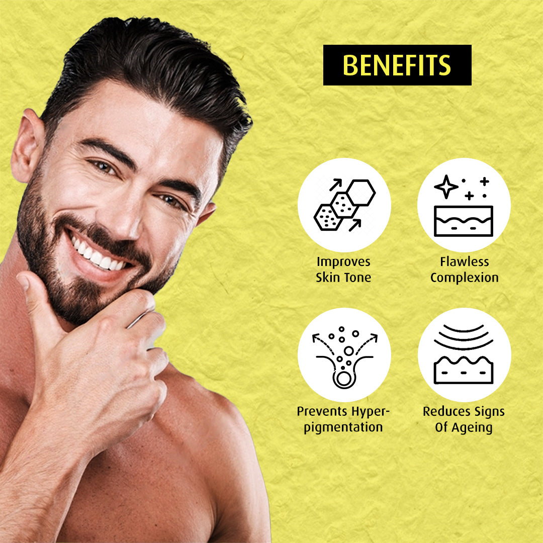 Skin Brightening Face Wash for Men