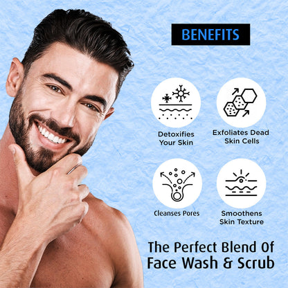 Facial Foam Face Wash for Men