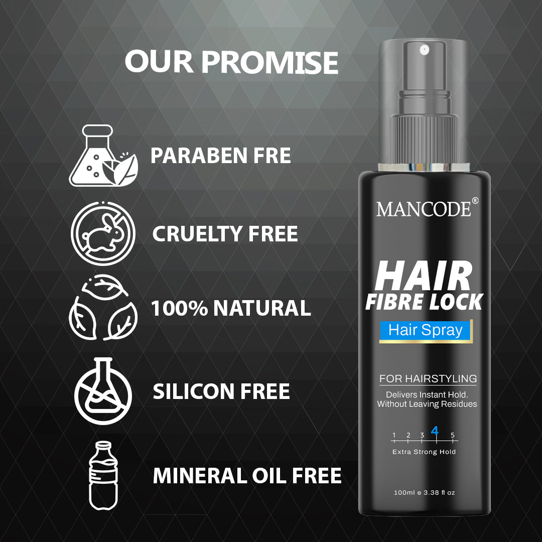 Hair Fibre Lock Spray For Men