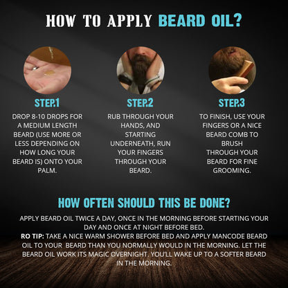 Oil for beard