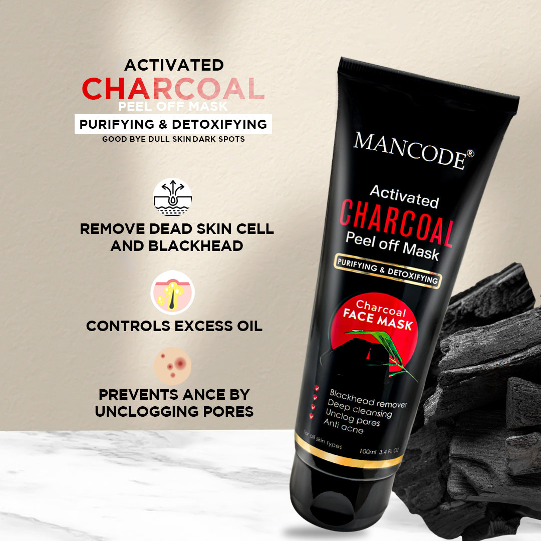 Charcoal Peel Off Mask for Men 4