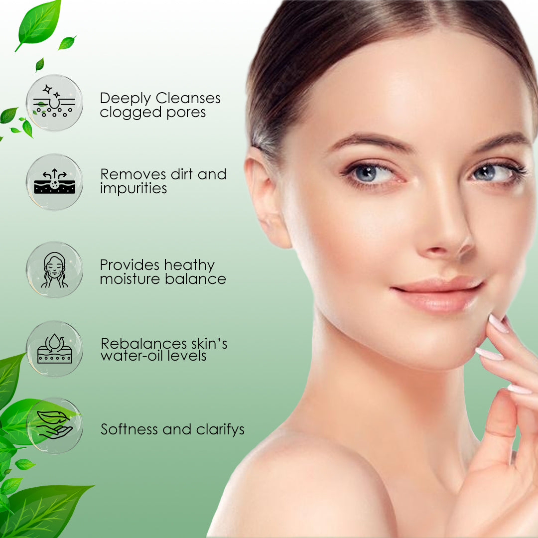 Tea Whitening Anti-Acne Free Face Wash 4