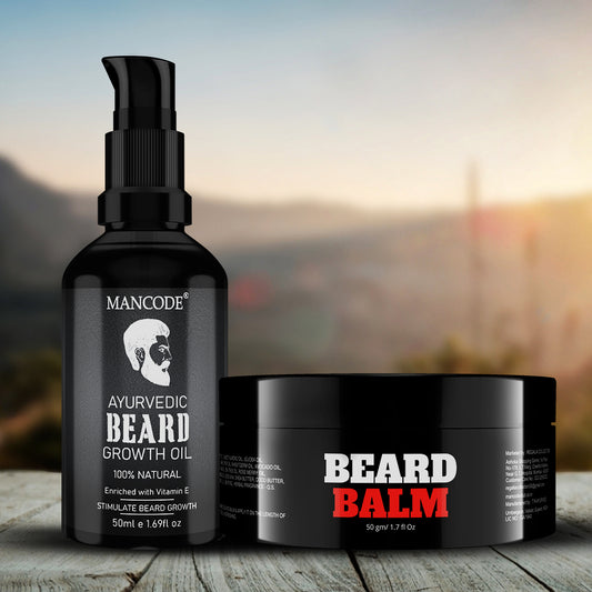 Combo Beard Growth oil +Beard Balm
