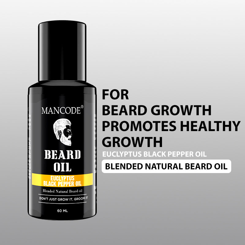 Euclyptus Black Pepper Beard Oil