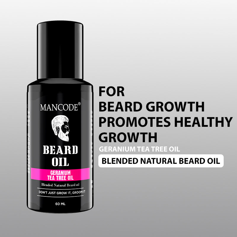 Geranium Tea Tree Beard Oil