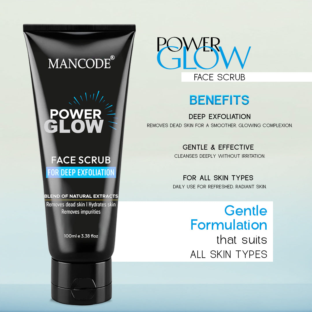Power Glow Face Scrub 5
