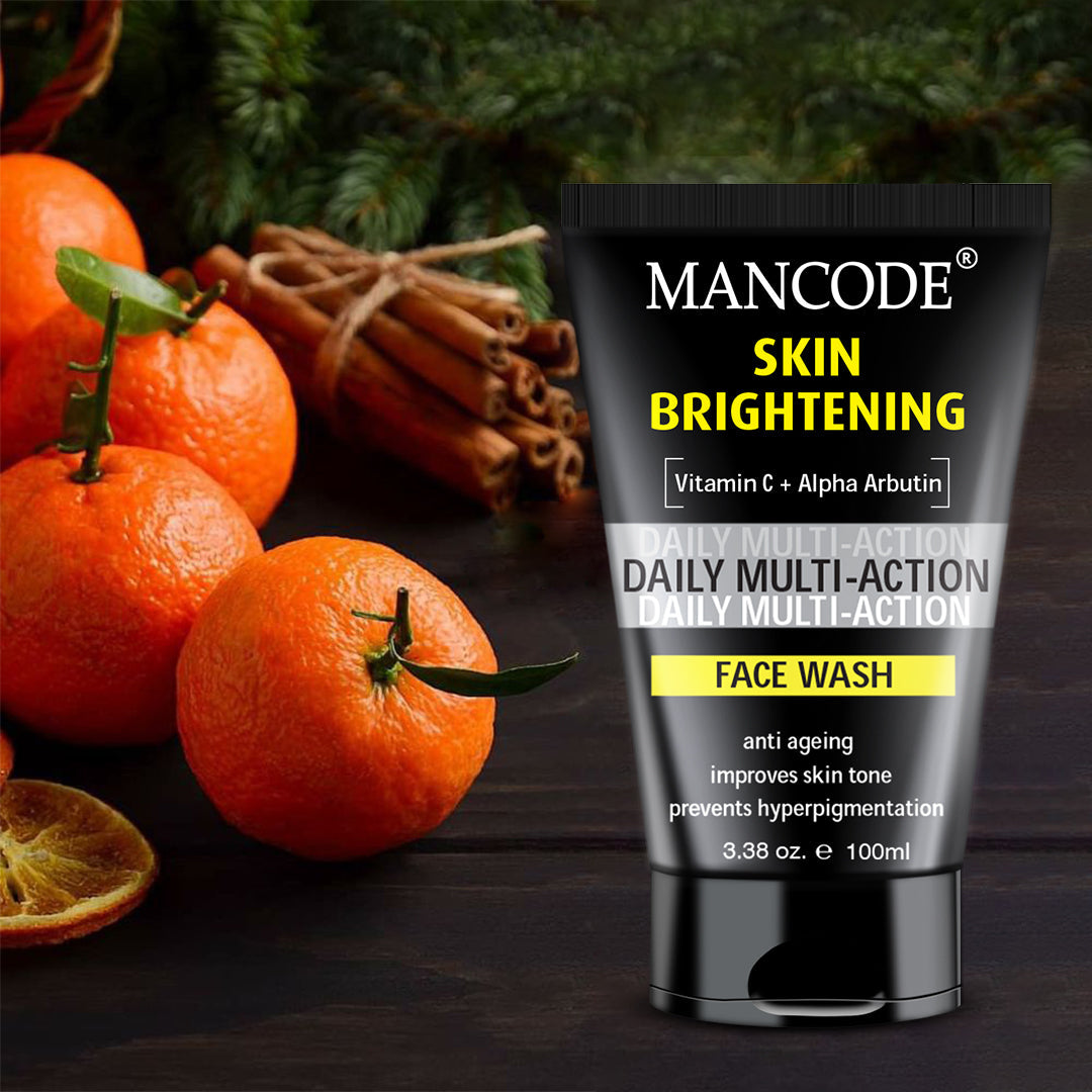 Mancode Skin Brightening Face Wash 100ml 4