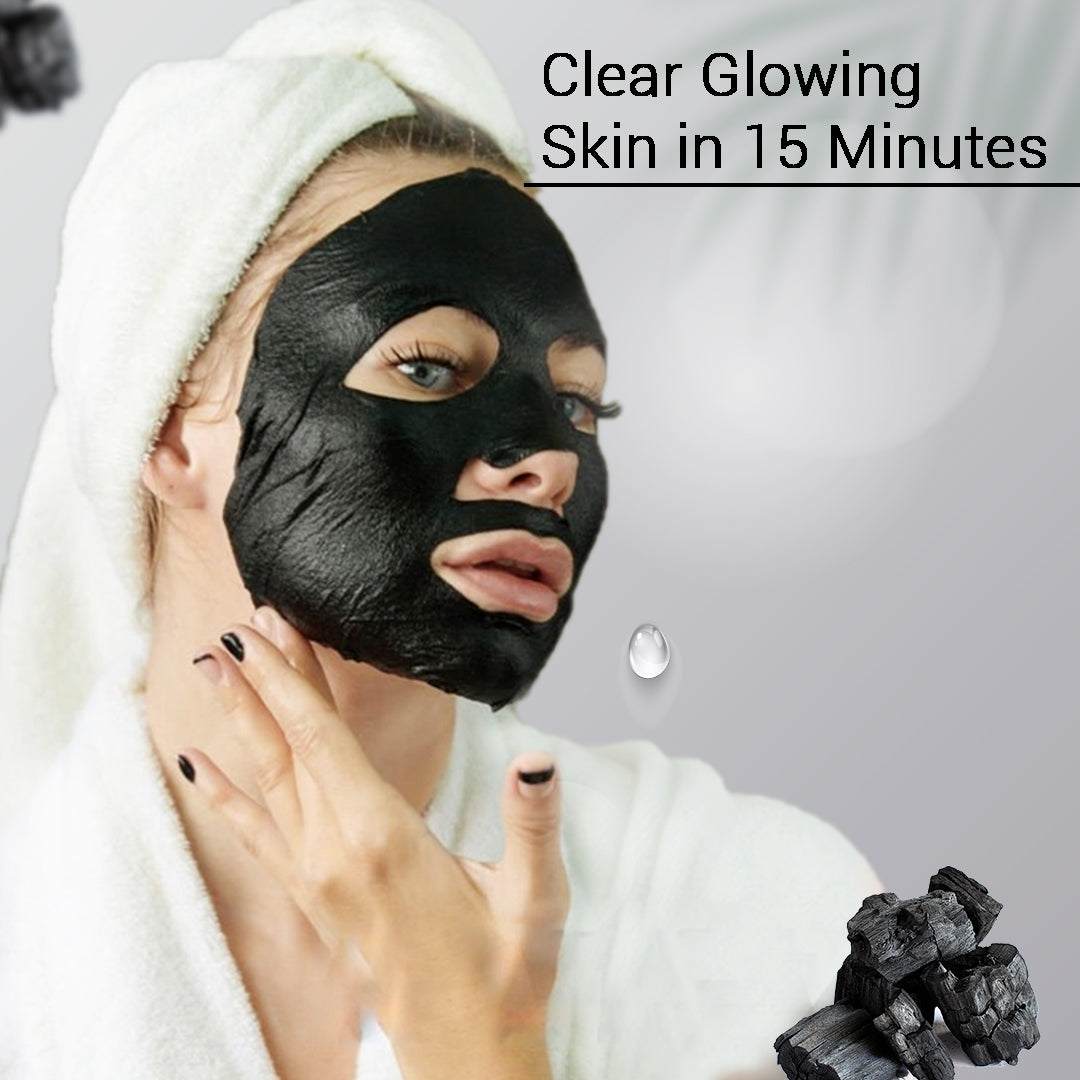 Charcoal Facial Sheet Mask - Pack Of 3 (4)