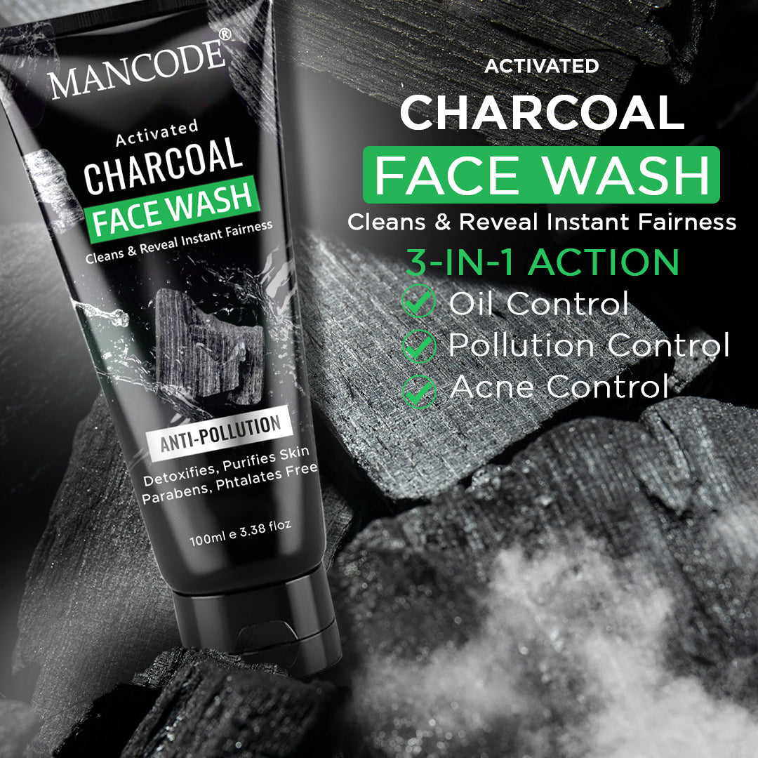 Activated Charcoal Face Wash 1