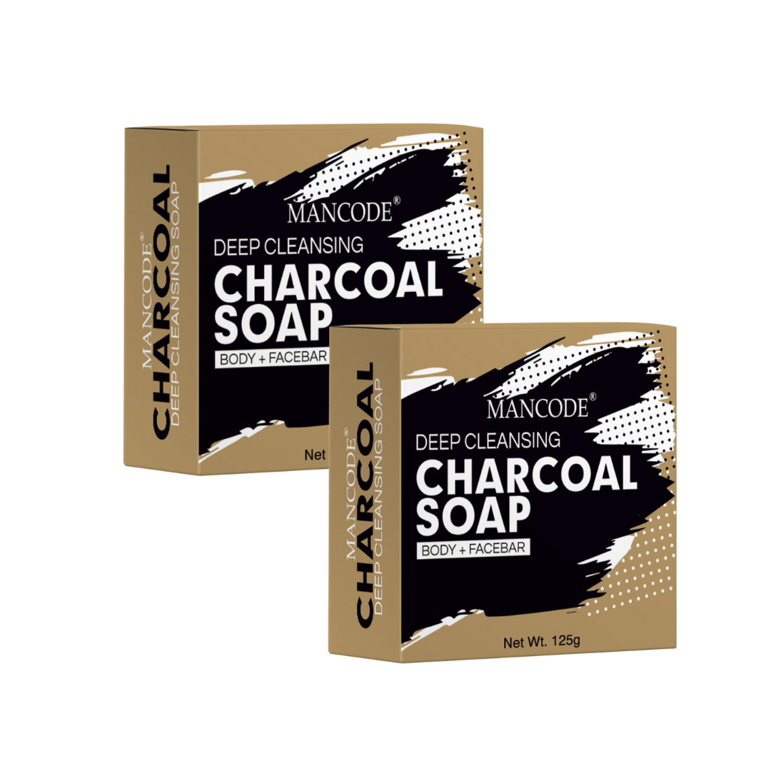 Charcoal Soap pack of 2