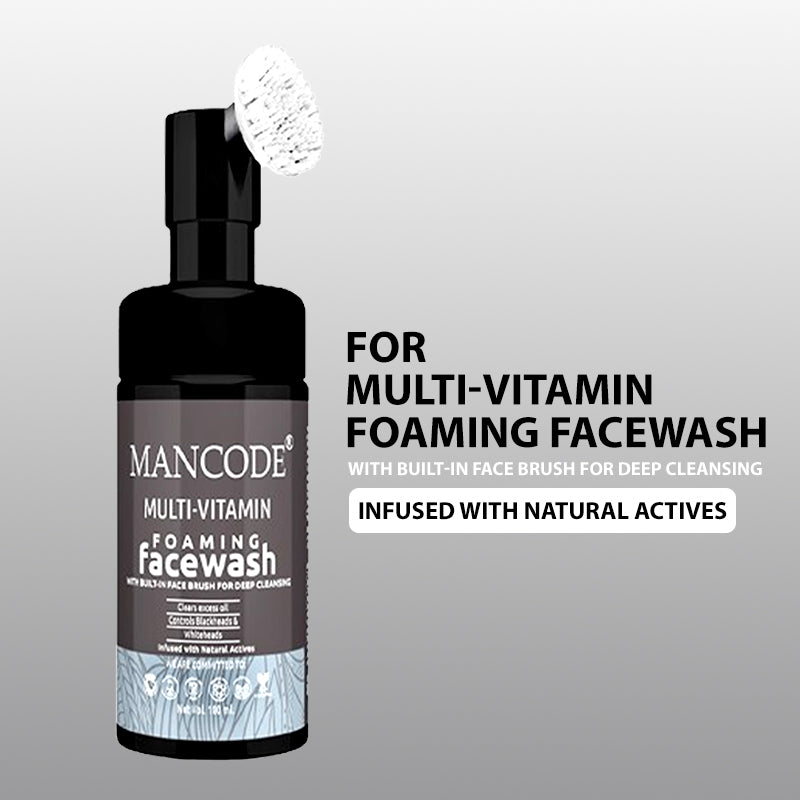 Multi-Vitamin Foaming Facewash