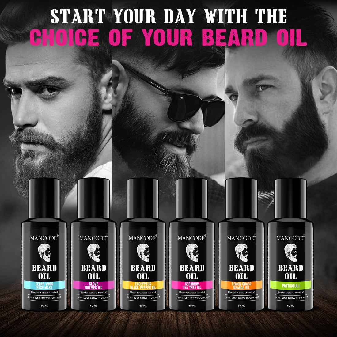 Mancode Germanium & Tea Tree Beard Oil | 60ML