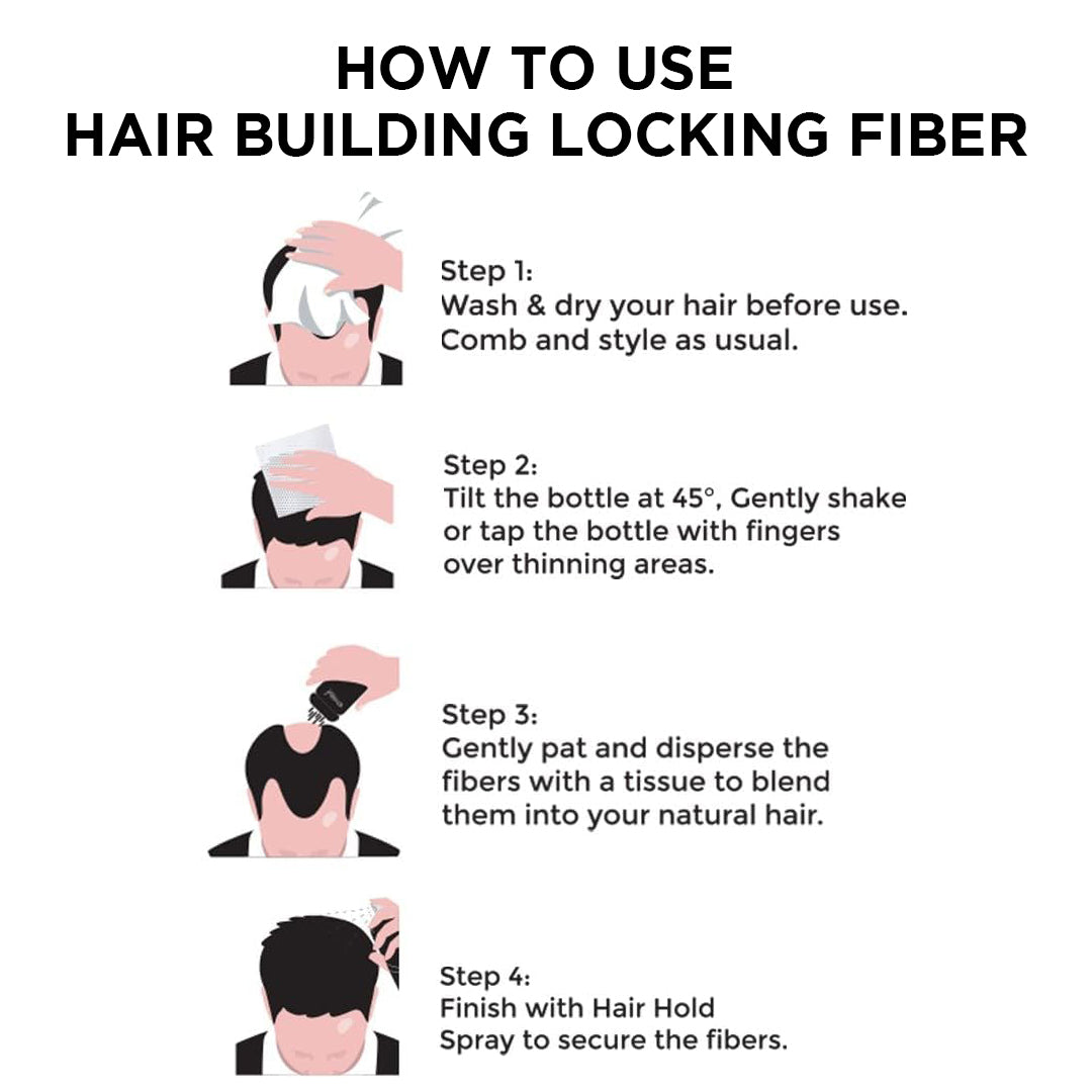 Mancode Hair Building Fiber 20gm 3