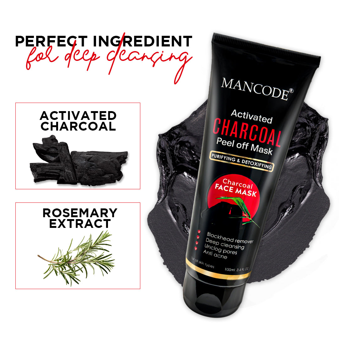 Charcoal Peel Off Mask for Men 3