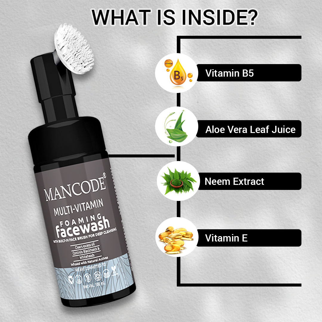 Multi-Vitamin Foaming Facewash 2