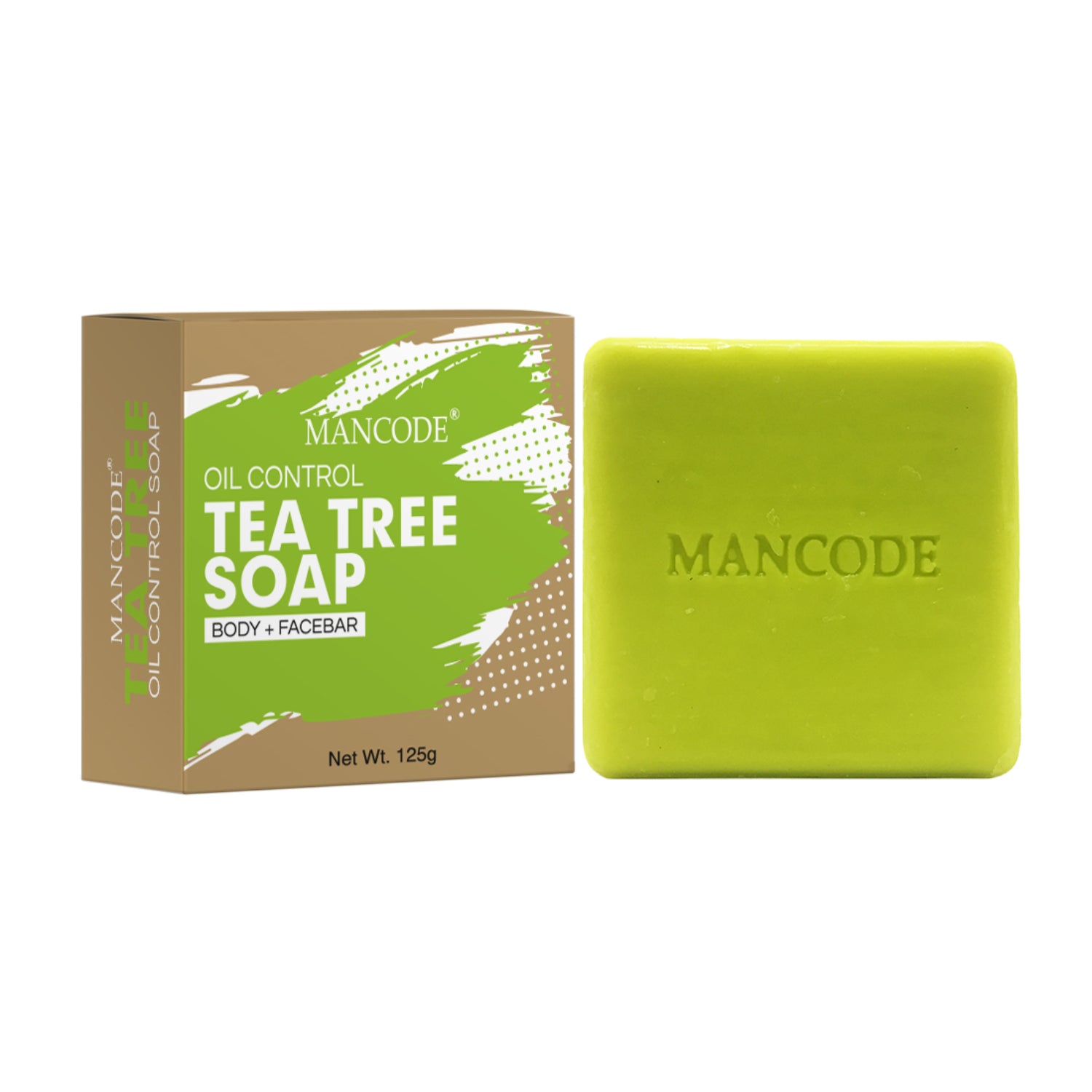 Tea Tree Oil Control Soap, 125gm| Pack of 2