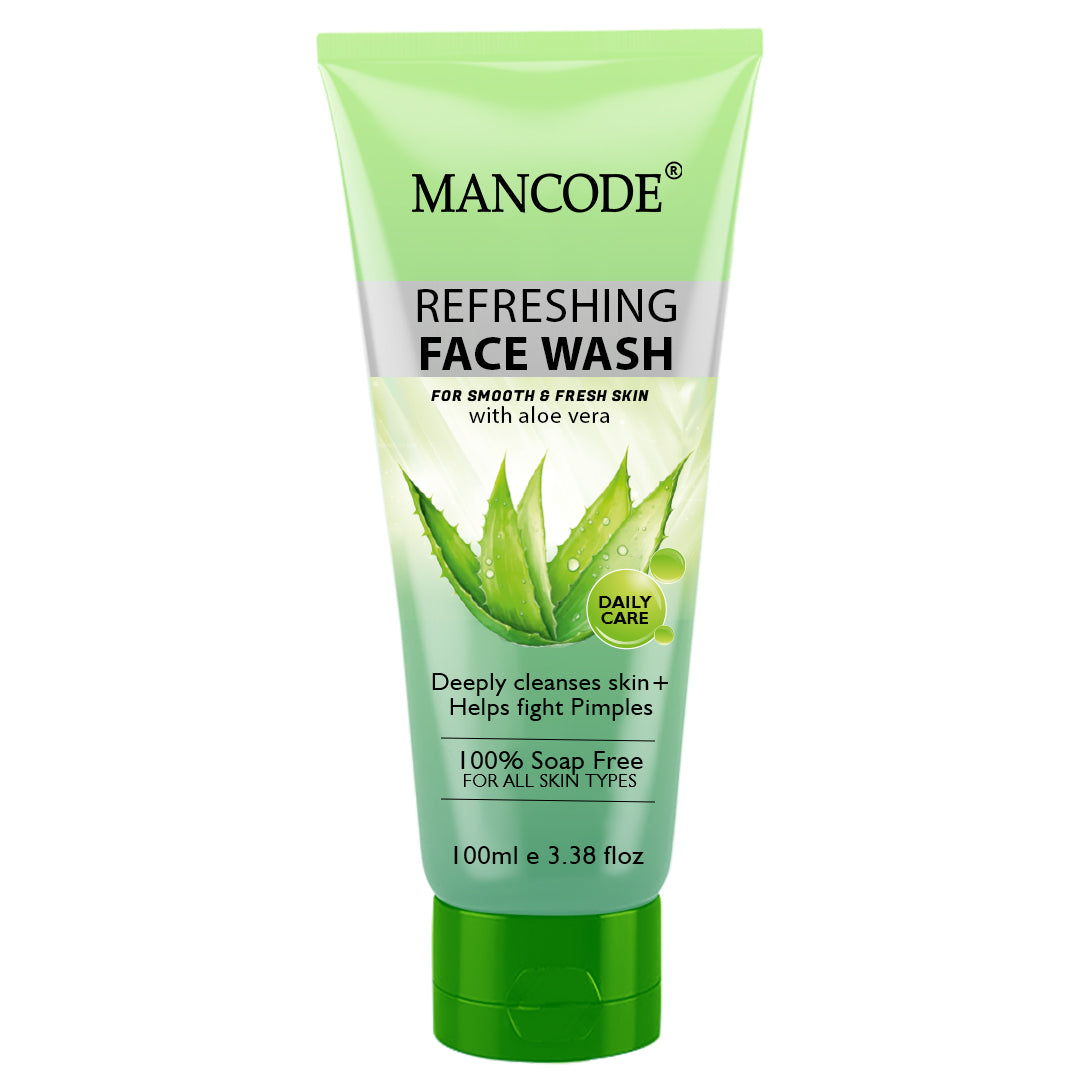 Refreshing Face Wash with Aloe Vera 3