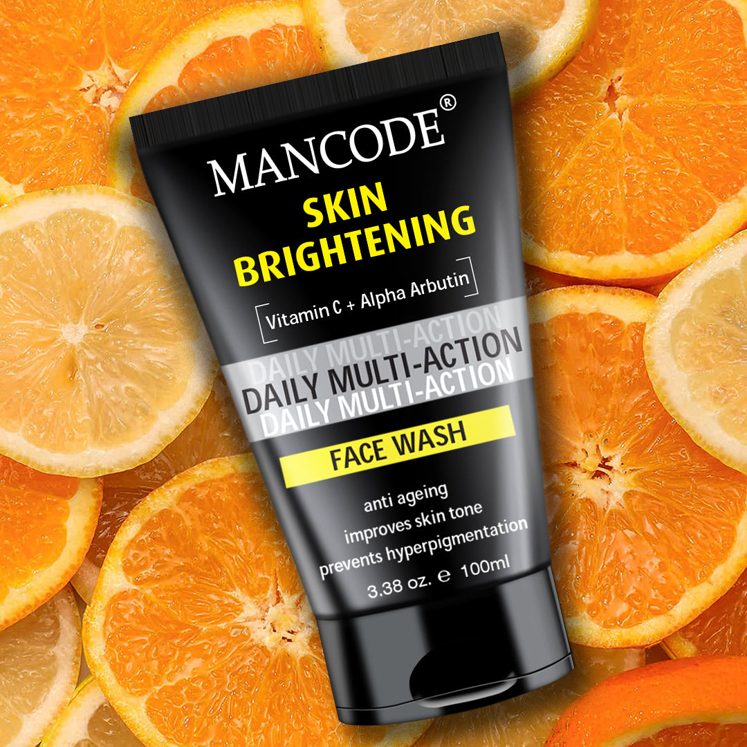 Mancode Skin Brightening Face Wash 100ml 6