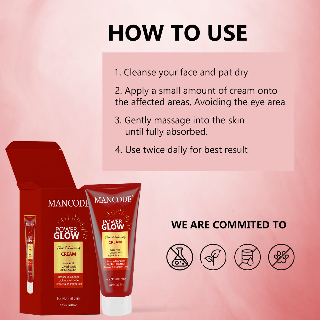 Power Glow Skin Whitening Cream 1