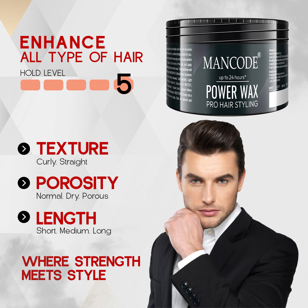 Power Wax Pro Hair Styling Cream 100ml 1