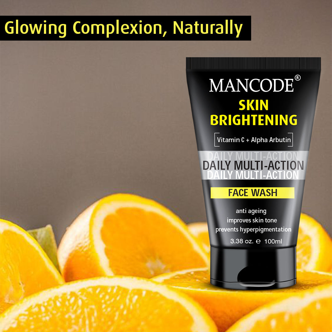 Mancode Skin Brightening Face Wash 100ml 2