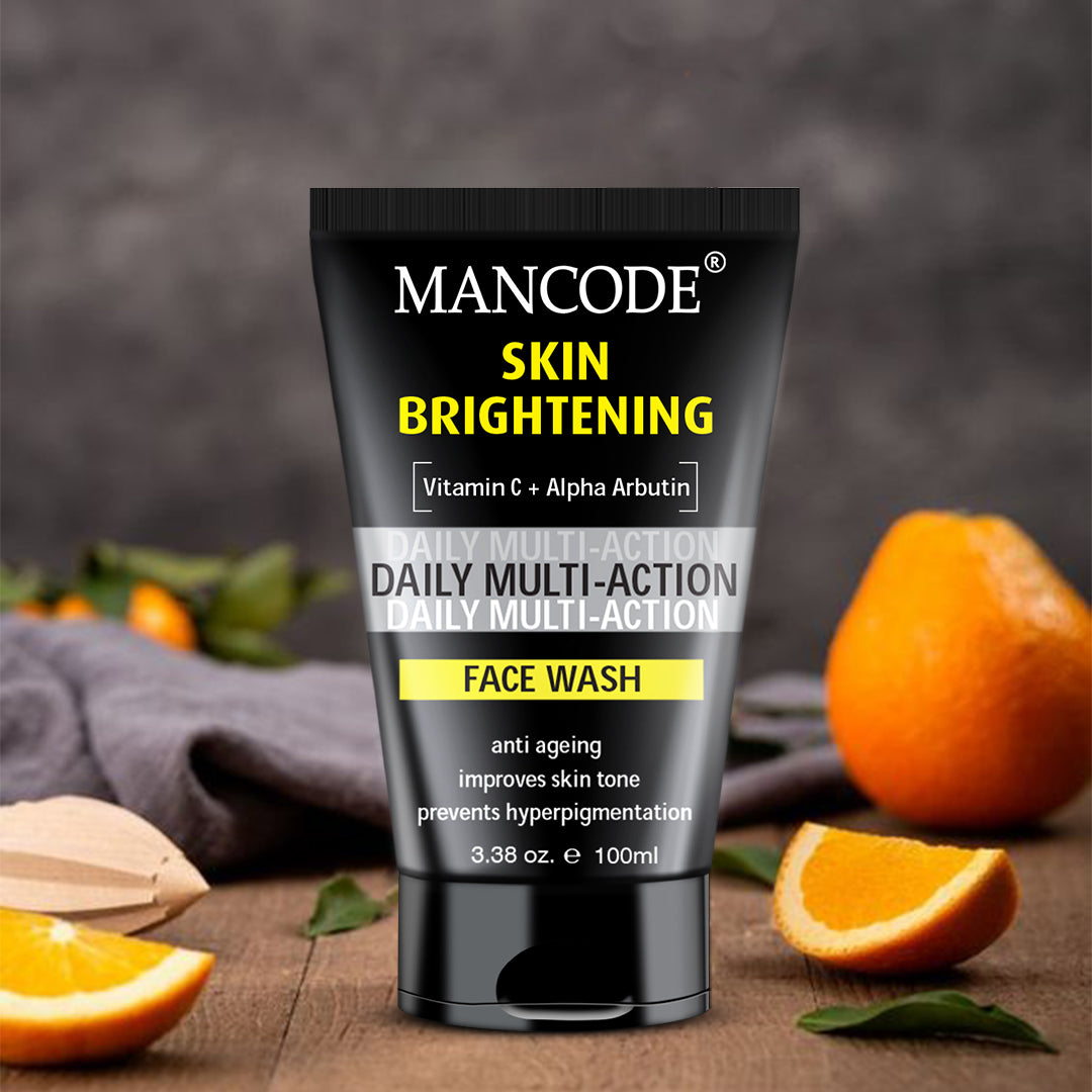 Mancode Skin Brightening Face Wash 100ml 7