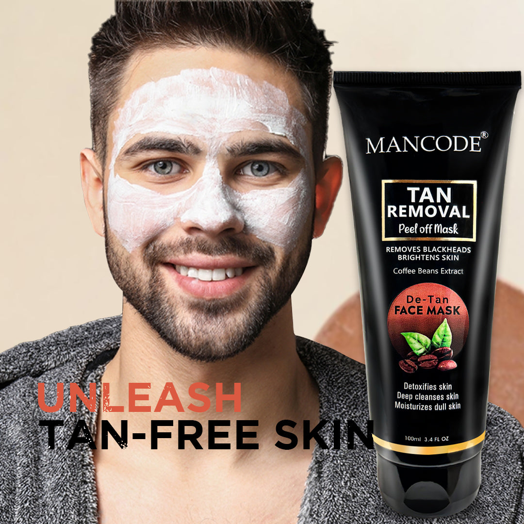 Tan Removal Peel Off Mask for Men