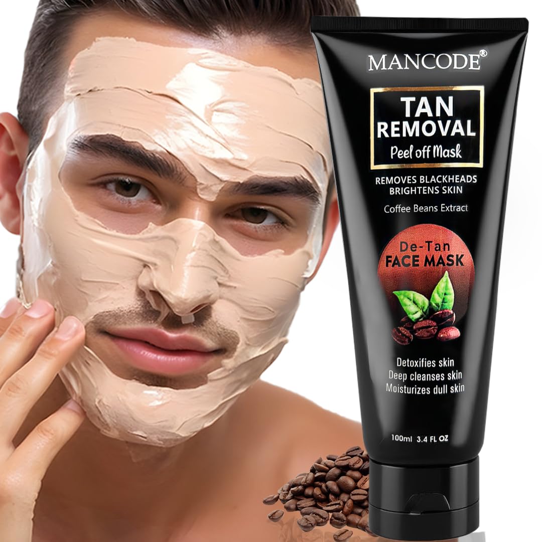 Tan Removal Peel Off Mask for Men 6