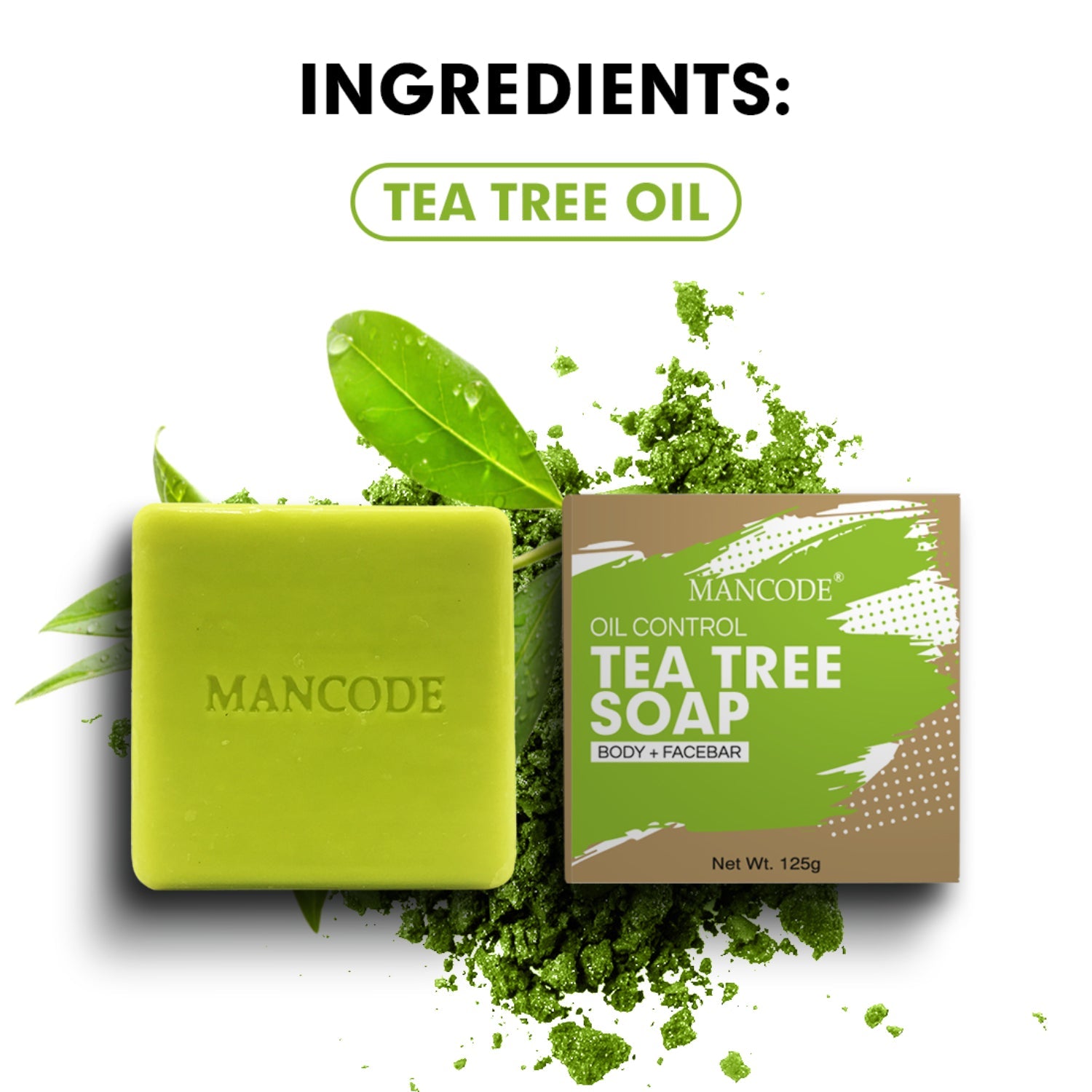 Tea Tree Soap | Pack Of 3 (4)