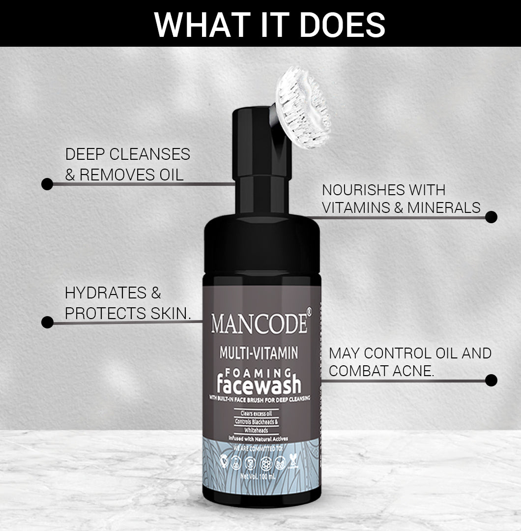 Multi-Vitamin Foaming Facewash 3