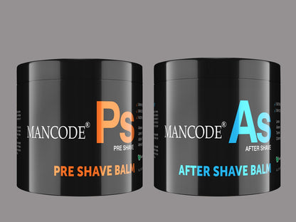 Combo Pre-shave balm and after-shave balm