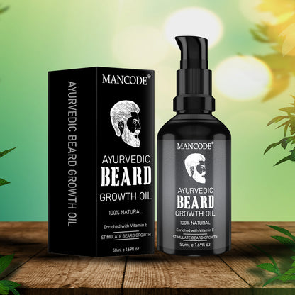 Ayurvedic Beard Growth Oil 50ML