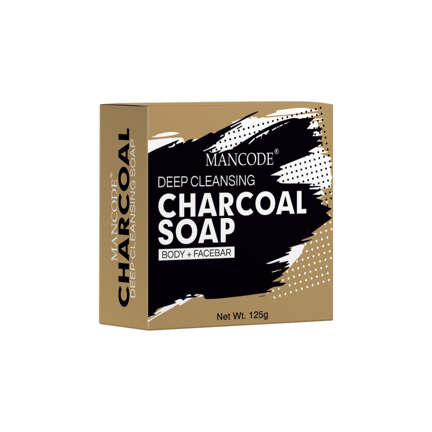 Charcoal Deep Cleansing Soap (125gm) | Pack of 3