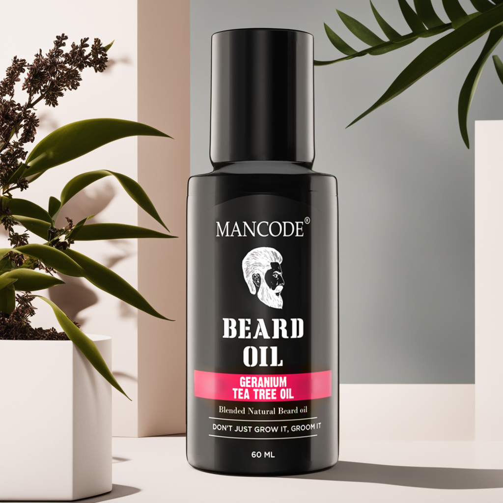 Geranium Tea Tree Beard Oil