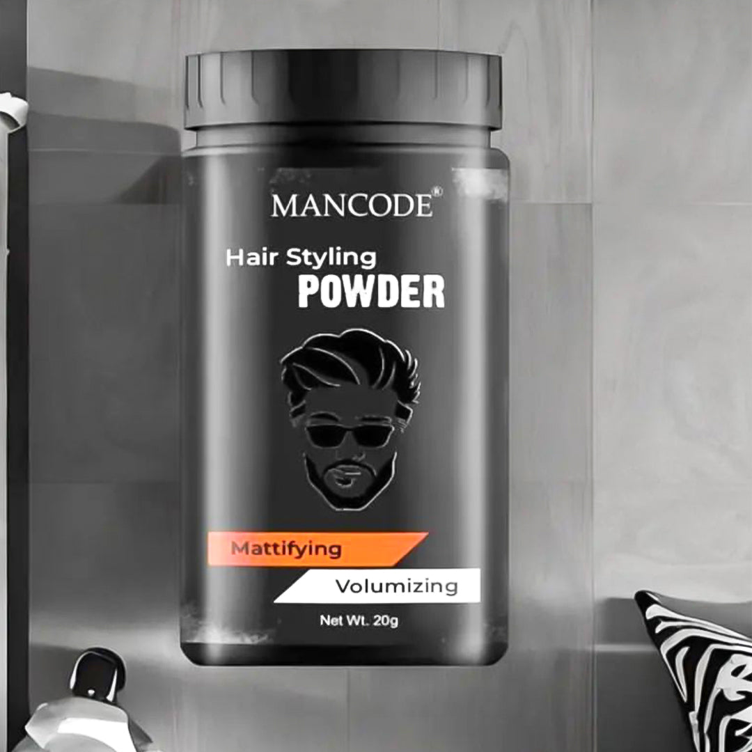 Charcoal Hair Styling Powder