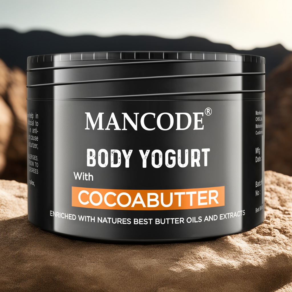 Cocoa Butter Body Yogurt - Moisturizer for Men