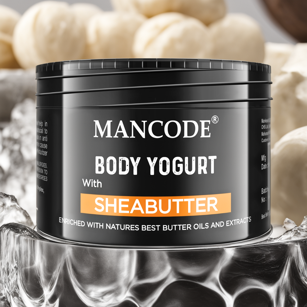 Shea Butter Body Yogurt Moisturizer for Men